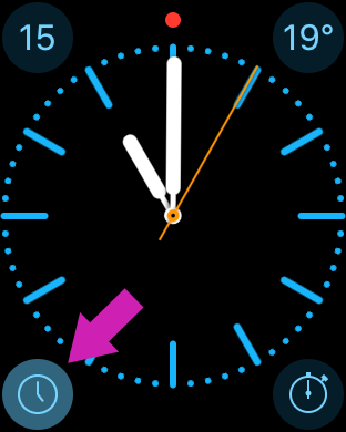 Timelines Watch app - complication